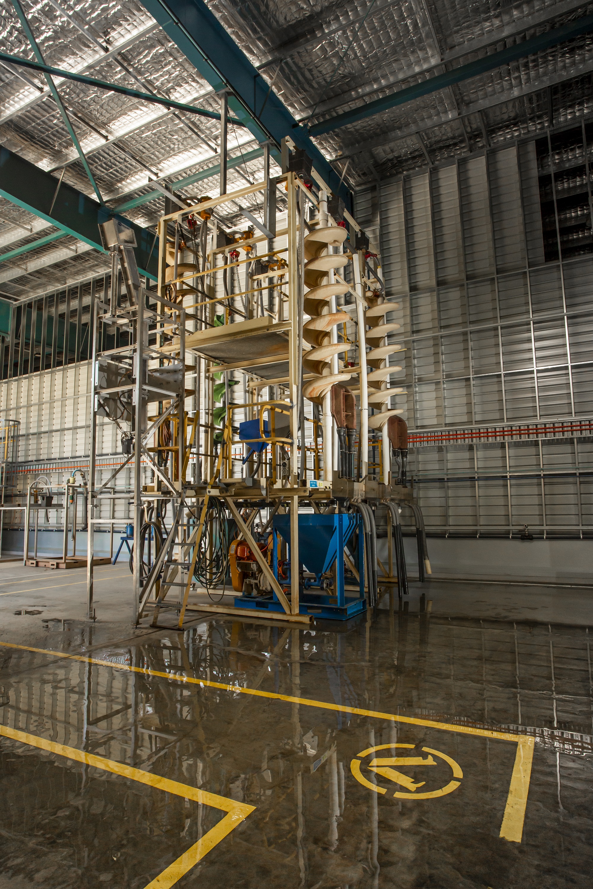 The indoors of the IHC Mining laboratory in Australia